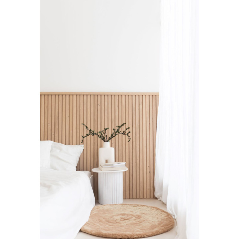 Lambris revêtu Latt Chêne clair 30 x 125 x 2 cm 2 pièces MAESTRO