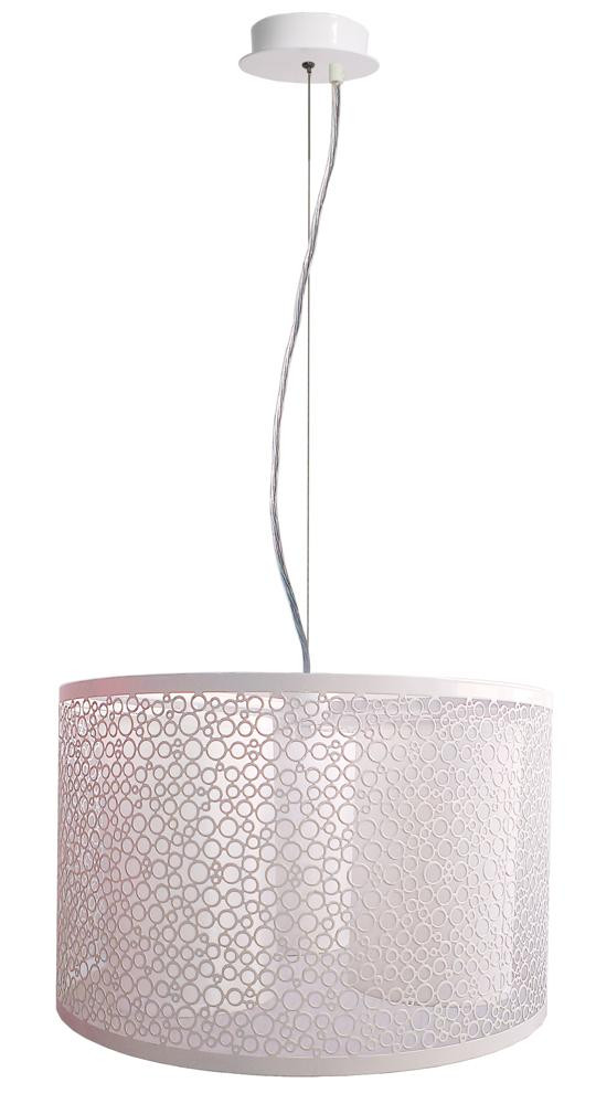 Lampa wisząca biała MADRAS 3xE14x40W wym: 115x40x40 cm Candellux