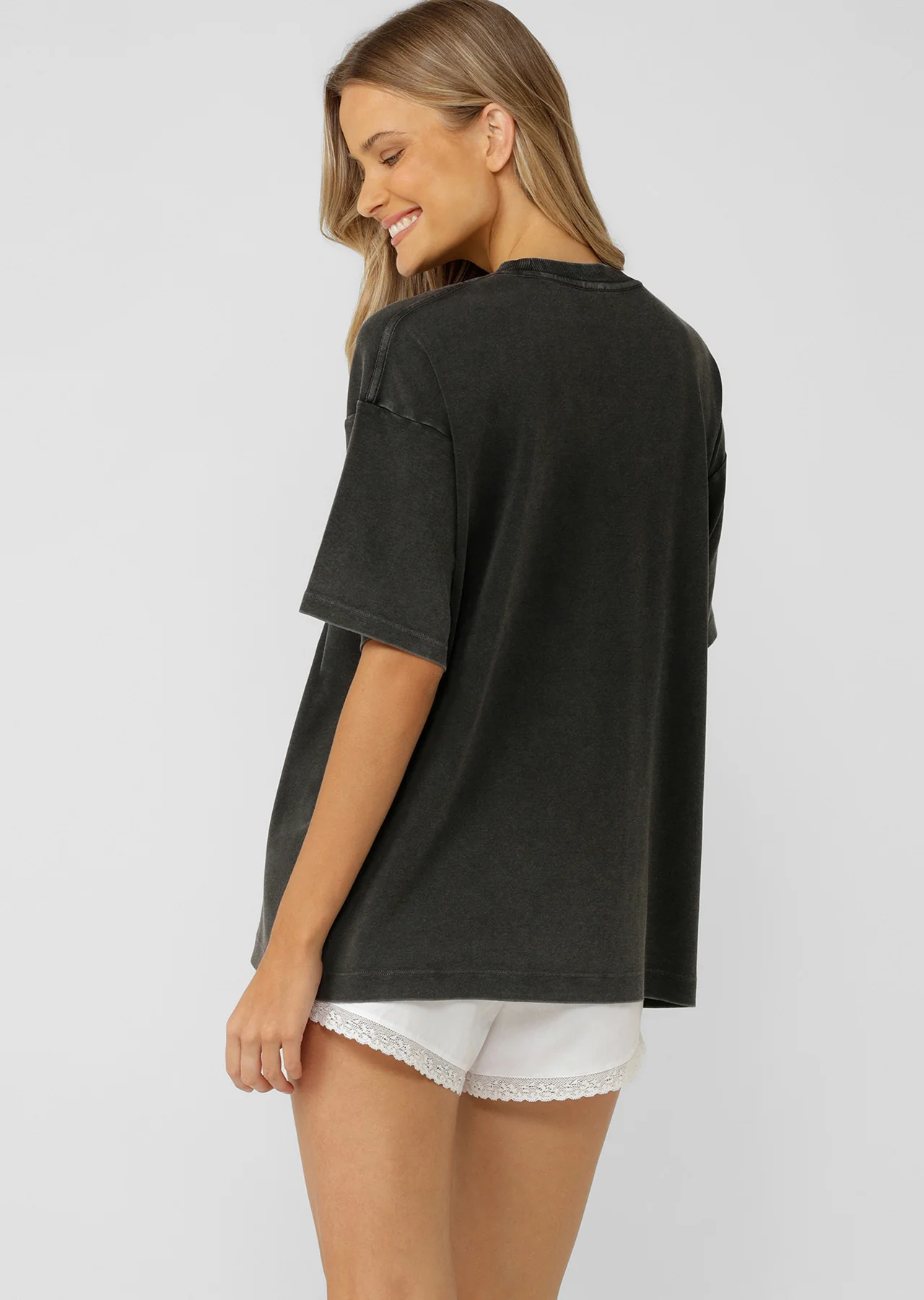 Sport Club Washed Boyfriend T-Shirt