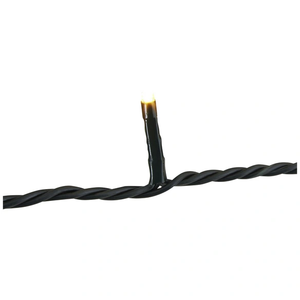 Lichterkette, 5,38 m mit 35 LED, bernsteinfarben