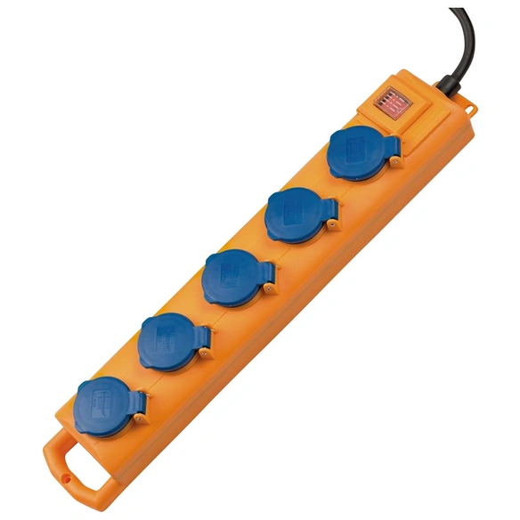 Steckdosenleiste »Super Solid SL 554«, 5-fach, Kabellänge: 2 m, IP44
