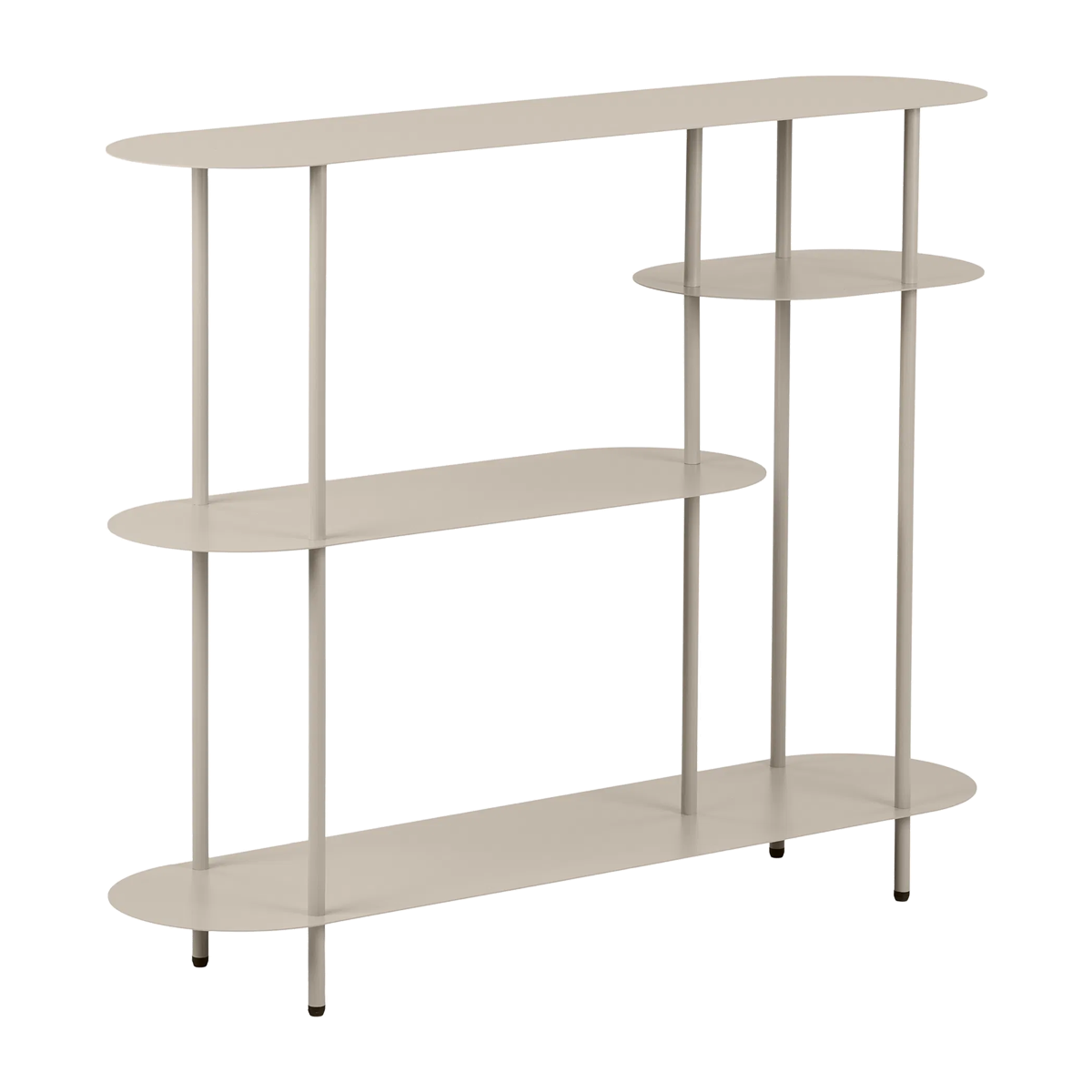 Artichok Riana metalen boekenkast beige - 118 x 97 cm