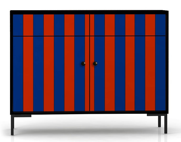 Dressoir MDF 2 deuren en 2 lades