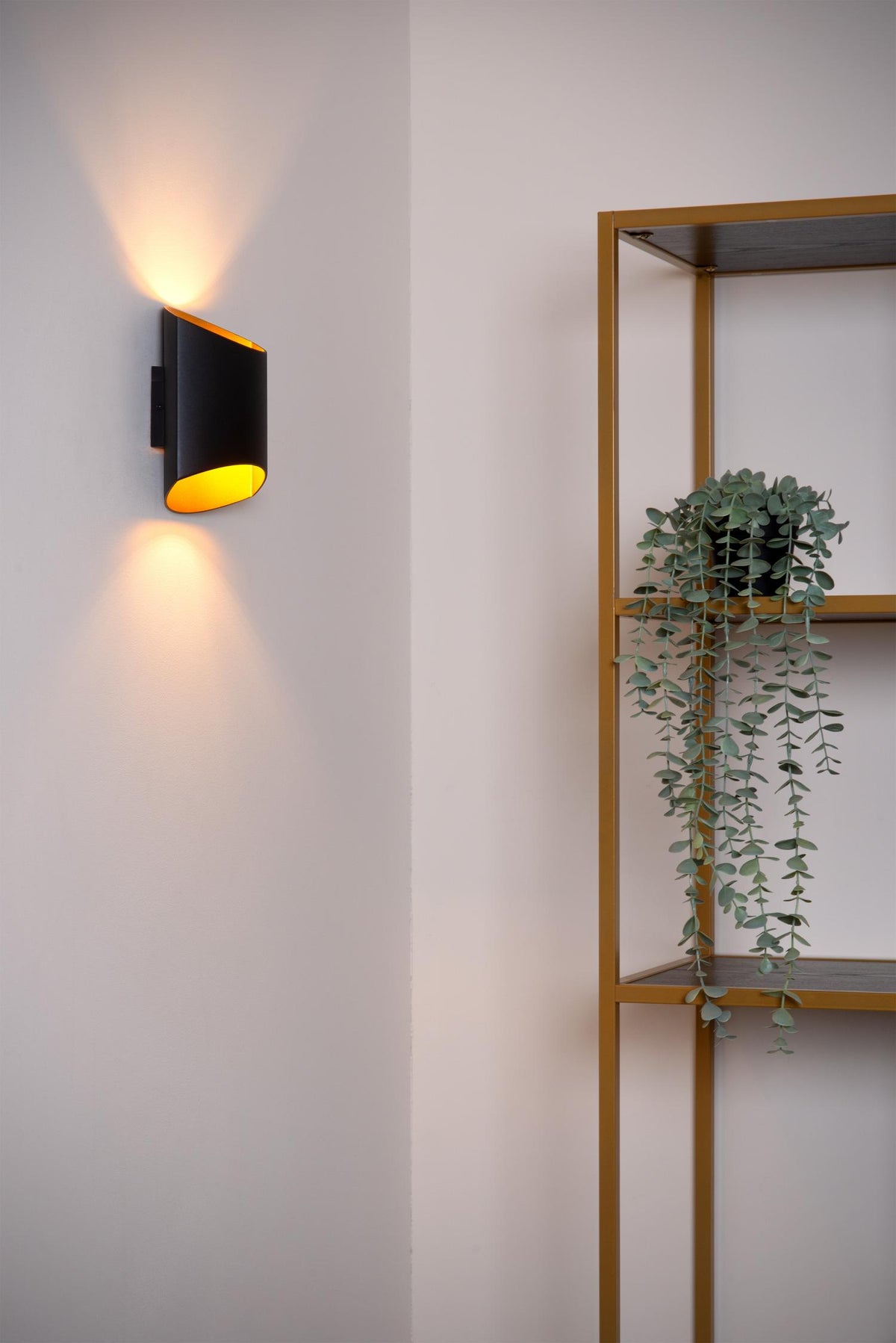 Lucide wandlamp DILETTA - 1xG9 - Zwart