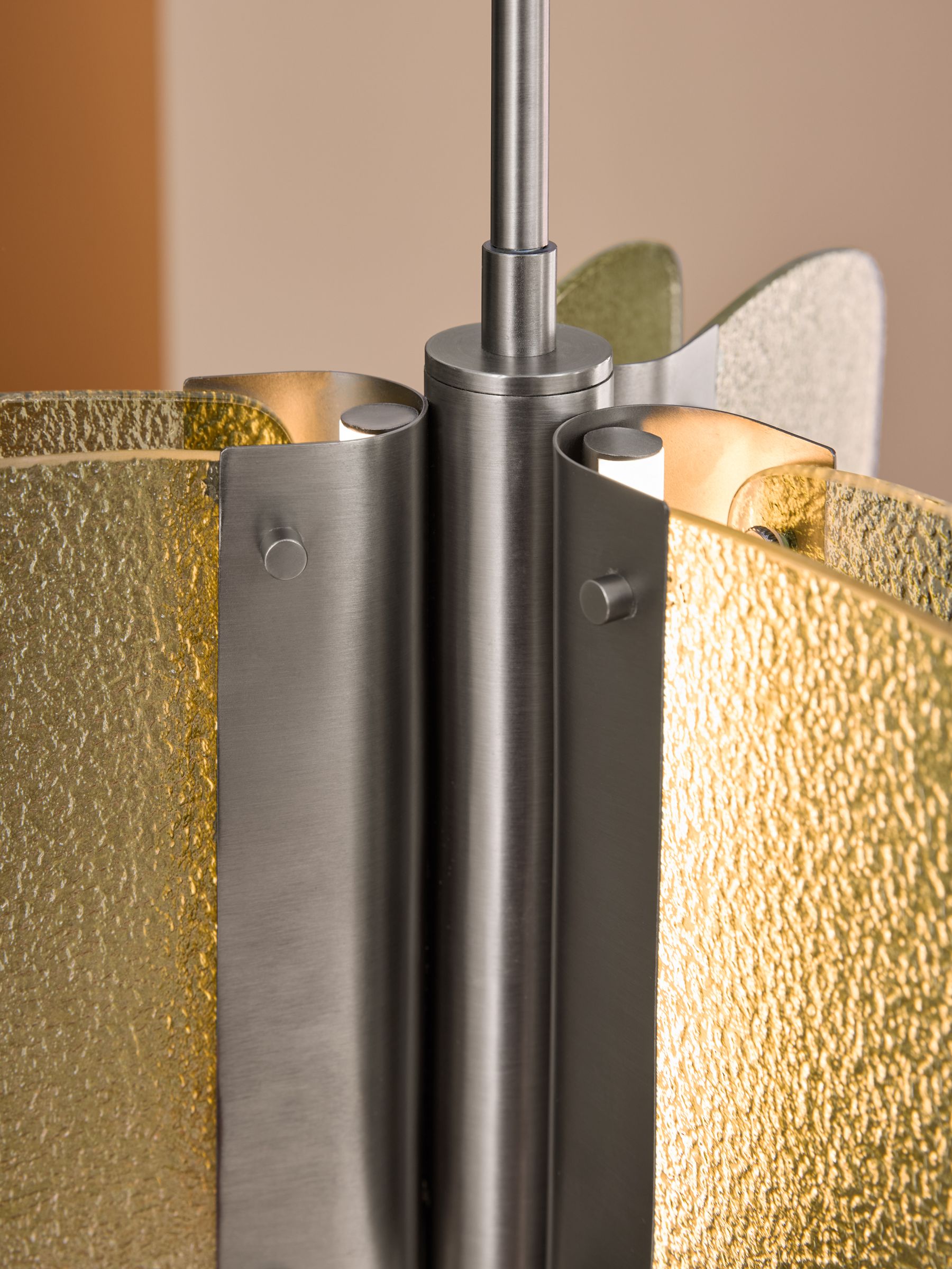 Sacha Pendant Light in Silver/Green