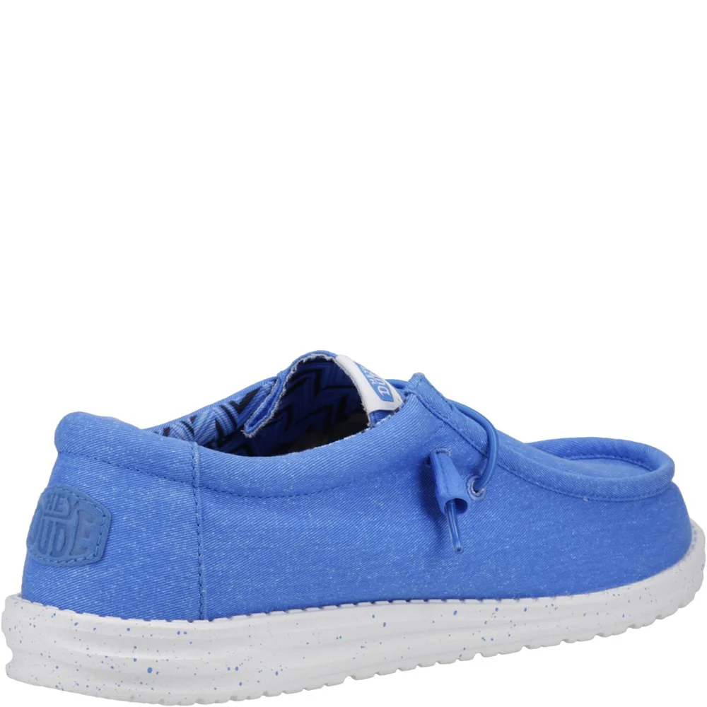 HEYDUDE Wally Stretch Canvas Slip on Shoe