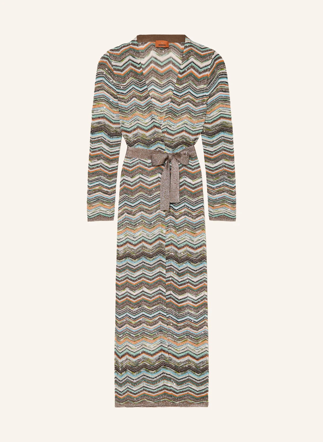 MISSONI Strickhülle mit Pailletten und Glitzergarn