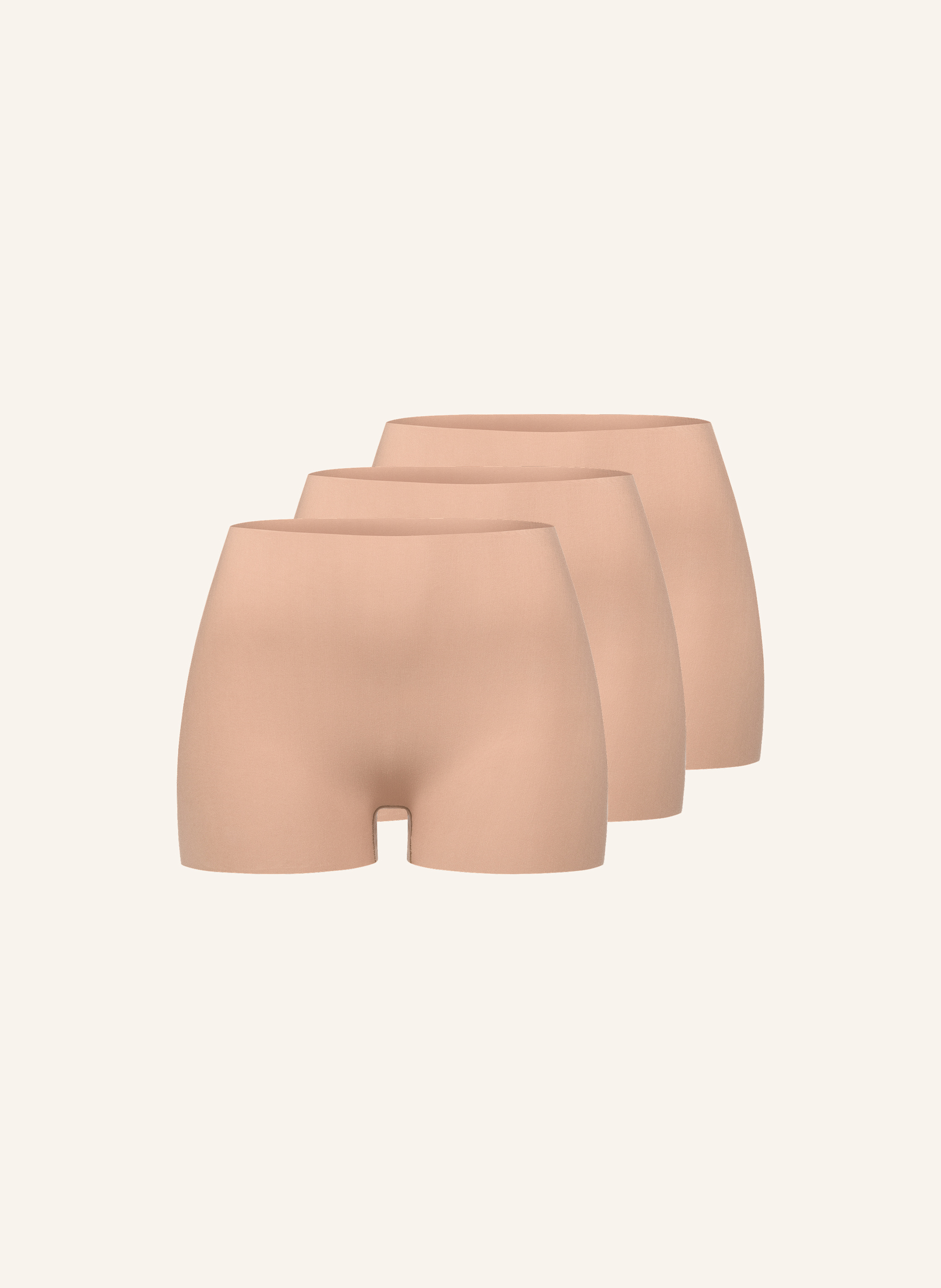erlich textil 3er Pack Casual Cotton Panty mit Baumwolle (aus kontrolliert biologischem Anbau) - nahtlose Kanten