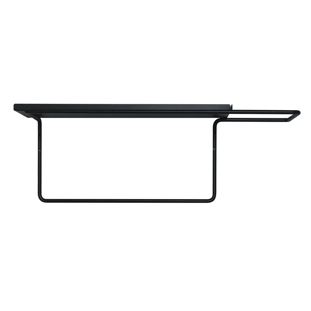 vonbox - Wire Garderobe, schwarz (RAL 9005)