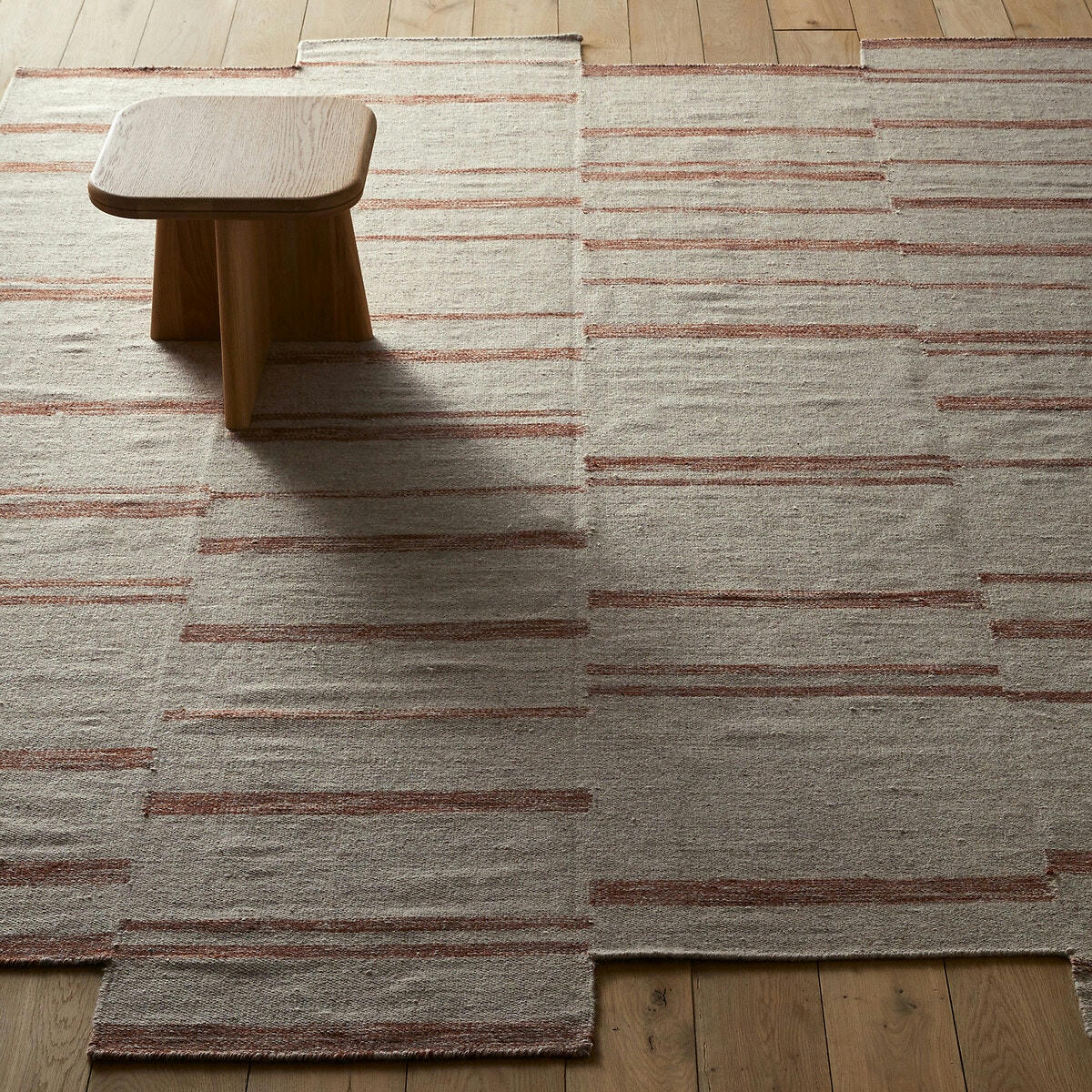 Tapis XL en laine, tissé main, Abriel