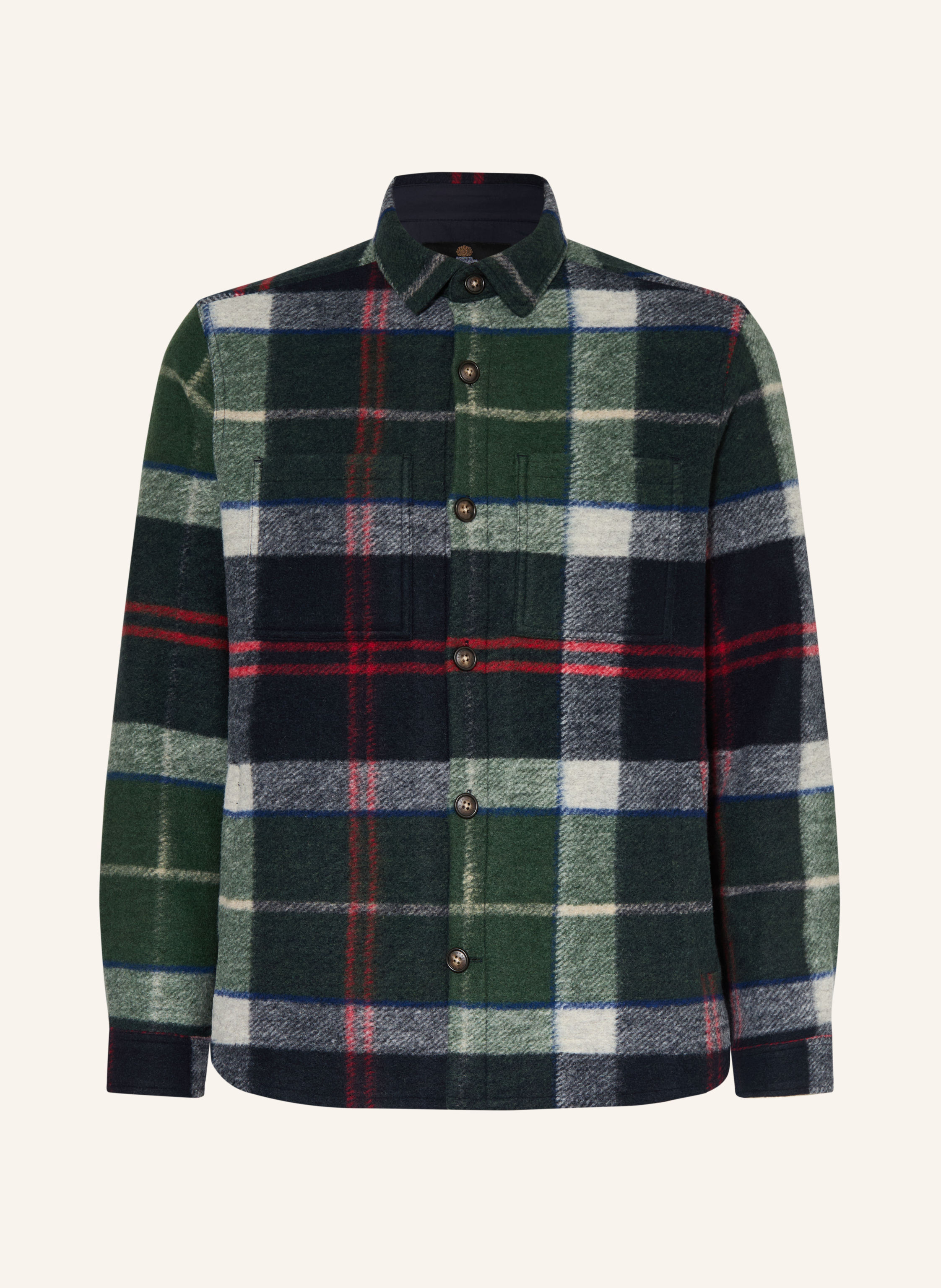 Barbour Flanell-Overshirt WOODLANE
