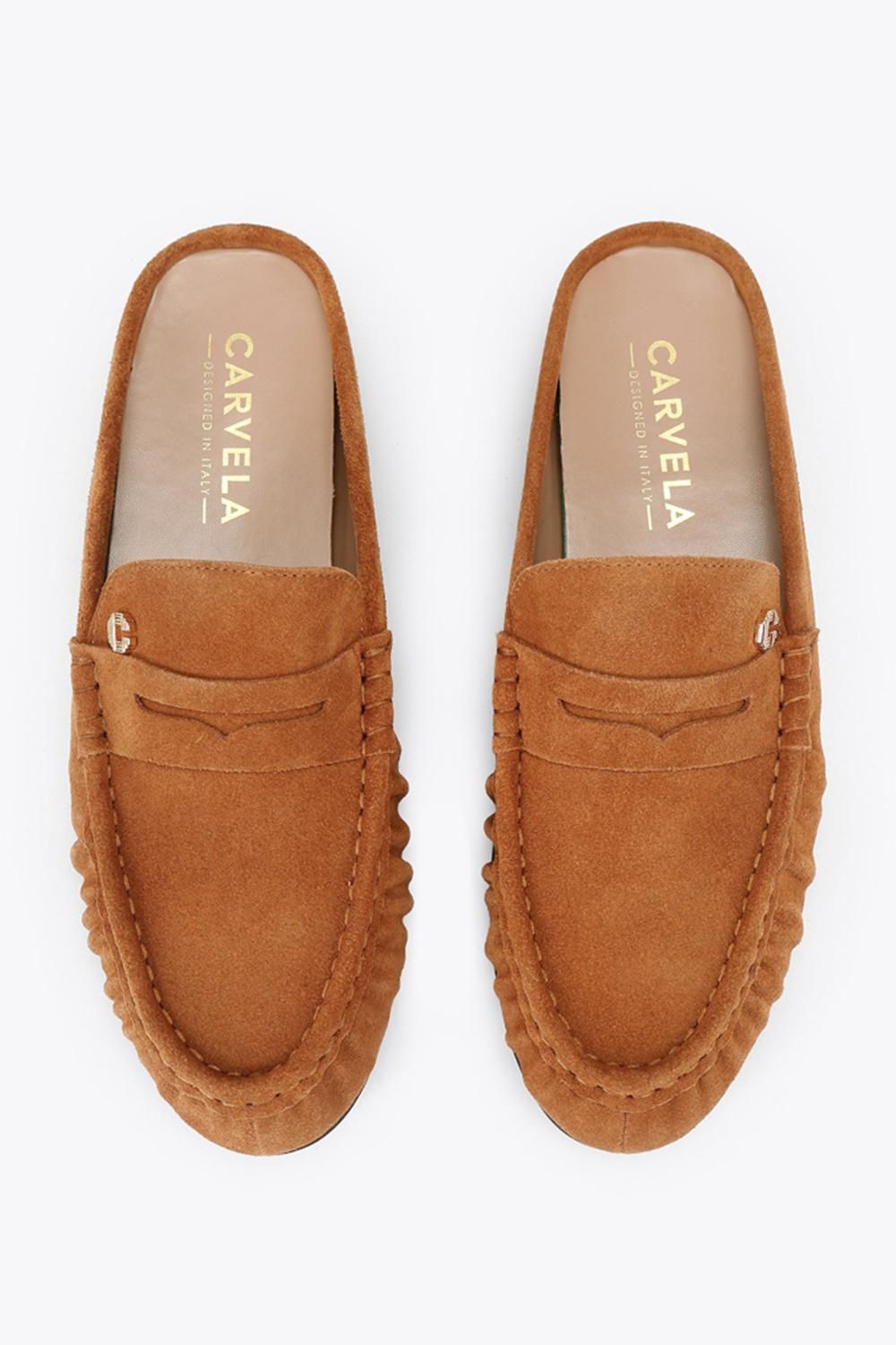 Carvela Marigold Mule' Suede Flats