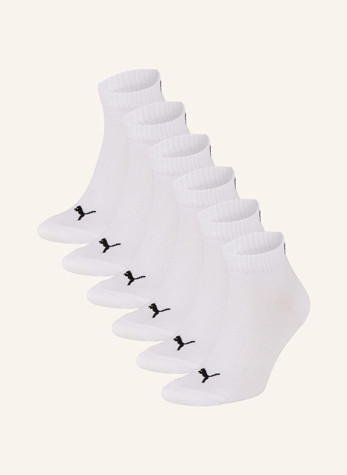 PUMA 6er-Pack Socken QUARTER PLAIN