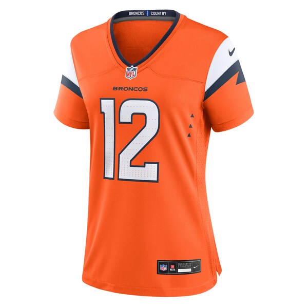 RJ Harvey Denver Broncos Nike Women's Team Game Jersey -  Orange