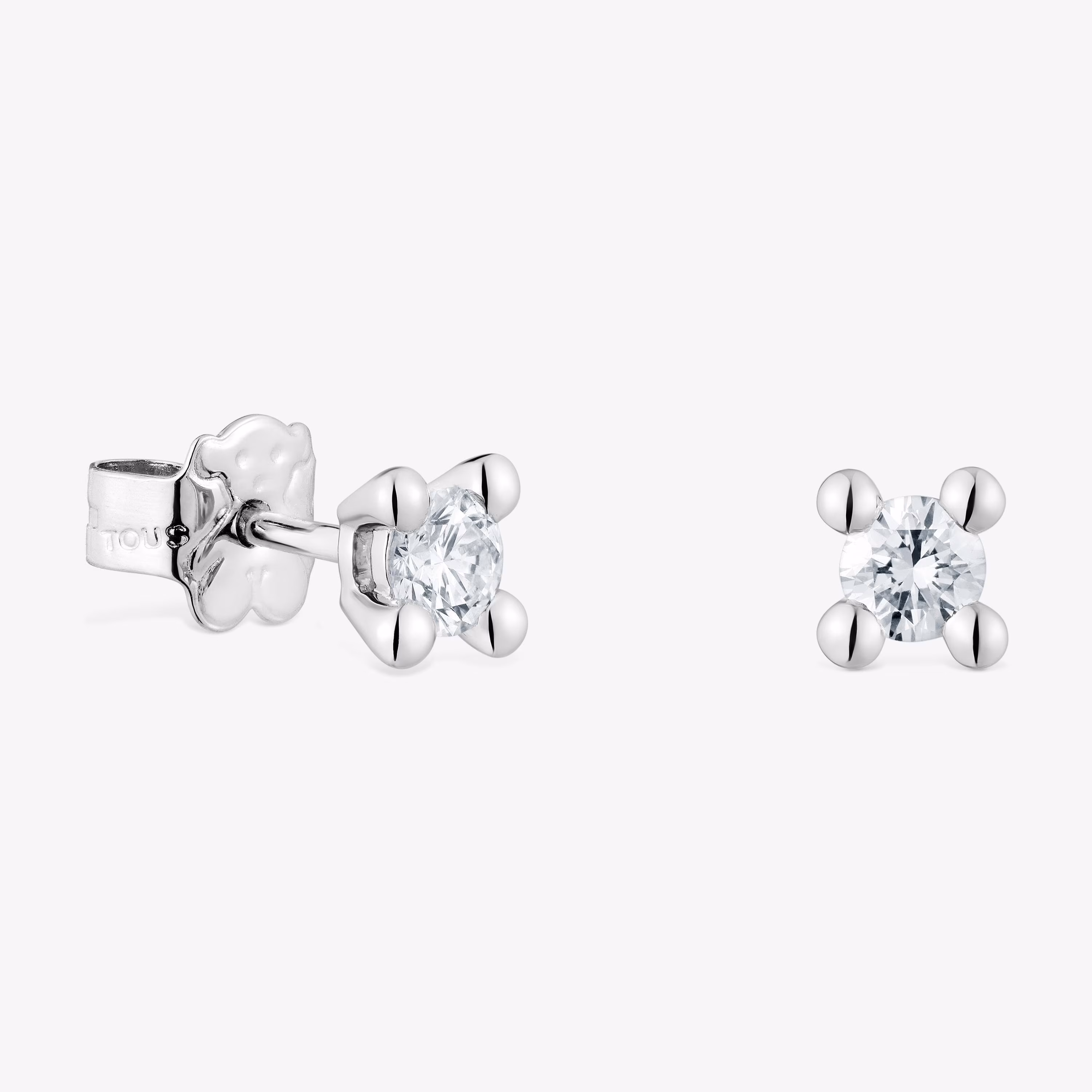 Pendientes de platino con diamantes creados en laboratorio 0,36 ct Shine LGD