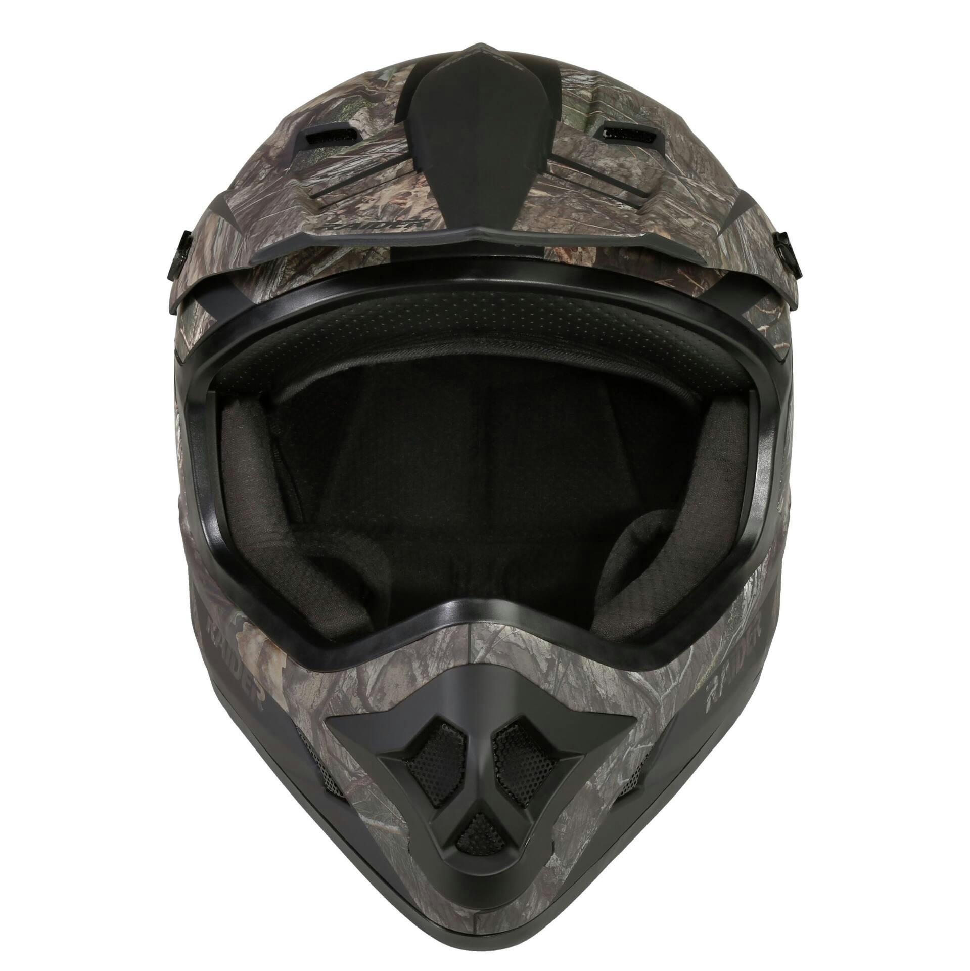 Raider Ambush V2 Off-Road Helmet, Adult, Mossy Oak, Assorted Sizes
