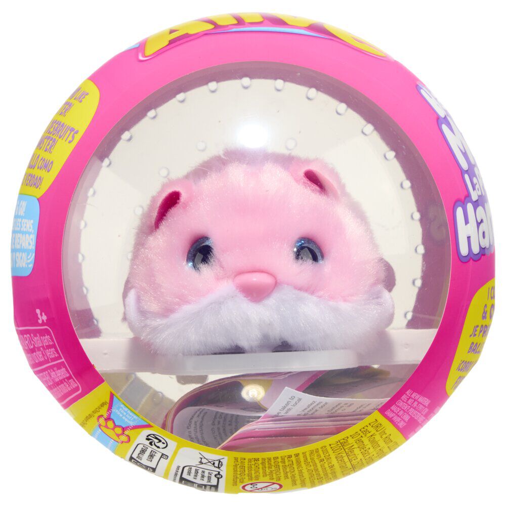 oeuf surprise peluche Hamstermania Ø11,5xH11,5cm (4 modèles)