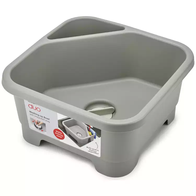 Joseph Joseph Duo Wash Up Bowl - Grey