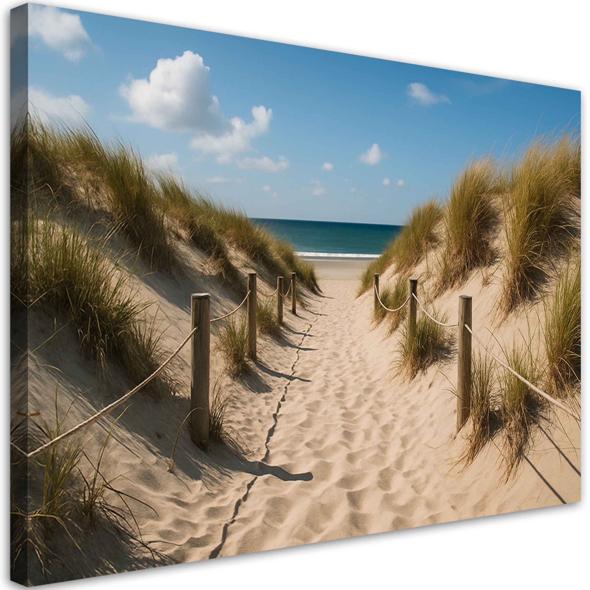 Obraz do salonu sypialni kuchni, Ścieżka na plażę Shabby Chic 30x20
