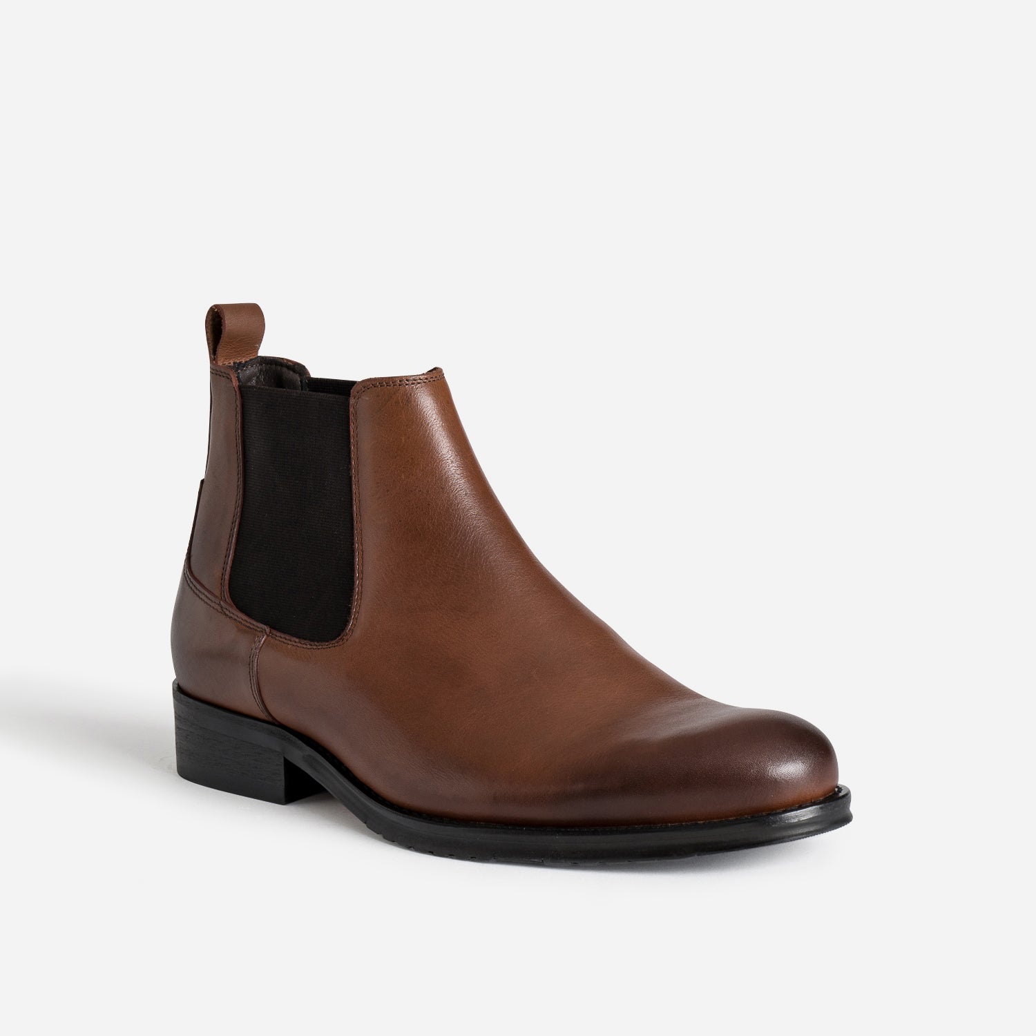 Chelsea boots cognac cuir