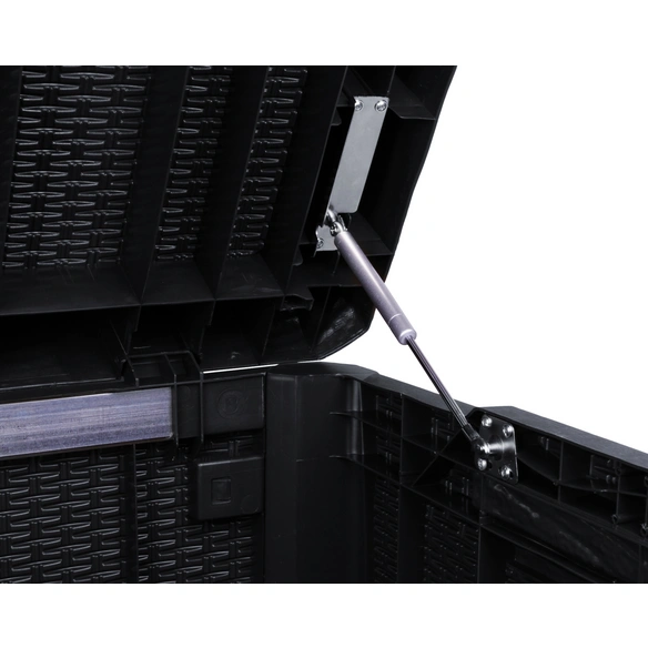 Kissenbox, BxHxT: 147 x 63 x 71 cm, anthrazit