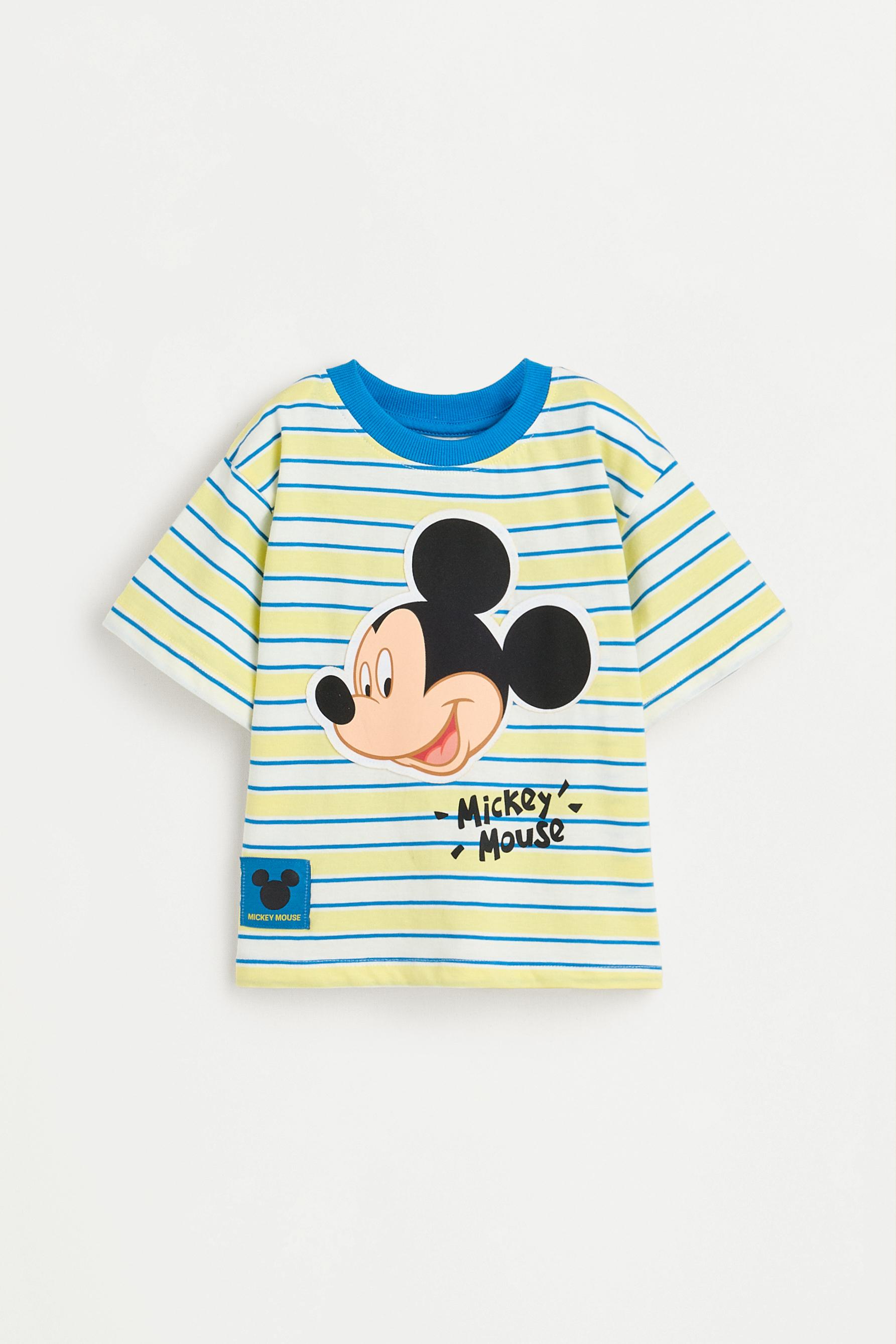 Set Mickey Mouse ©Disney camiseta rayas y bermuda