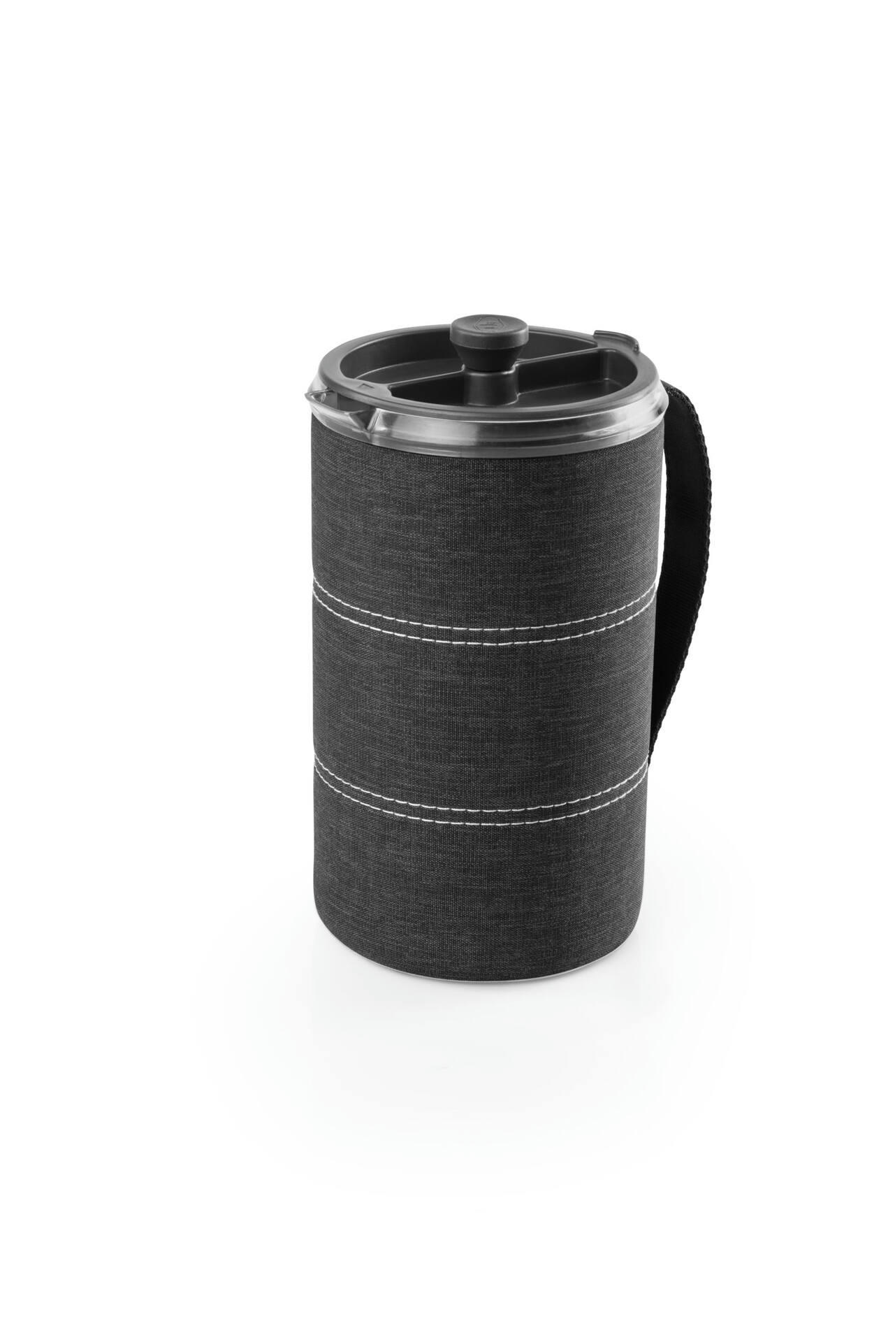 GSI Outdoors Java Press, Graphite, Insulated Lid, Dark Grey, 30 oz