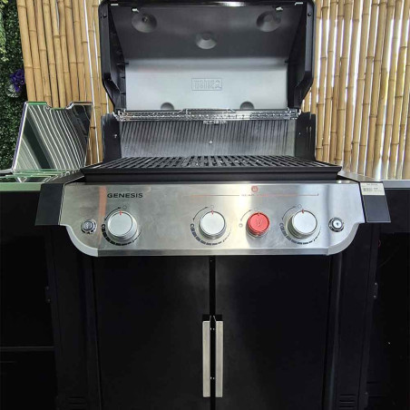 Cuisine extérieure   barbecue gaz Genesis EX-335 Weber - Modèle d’exposition