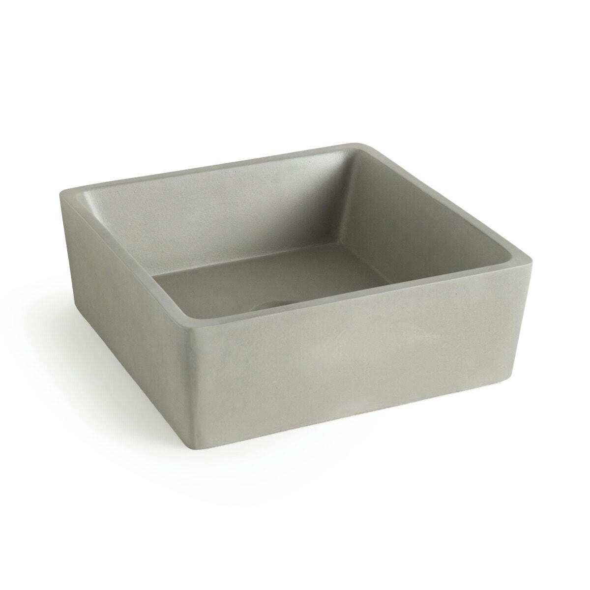 Vasque carrée béton, Cubel