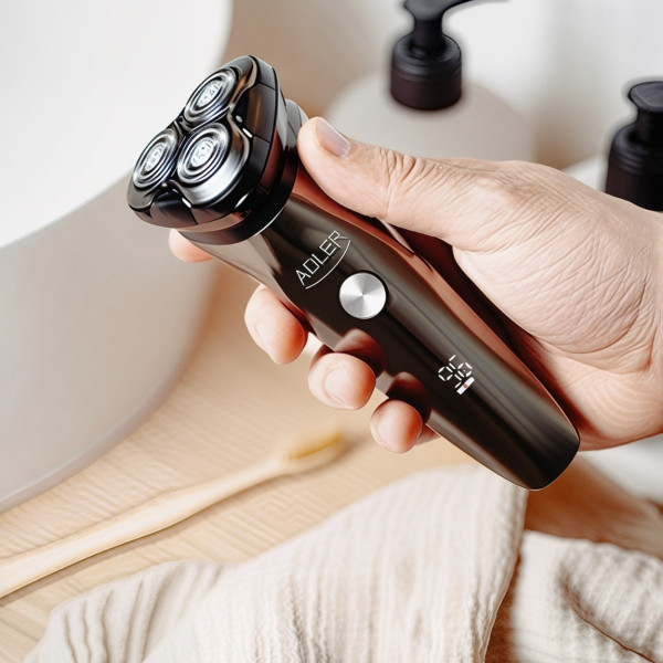Golarka ADLER AD 2945 srebrna z trymerem