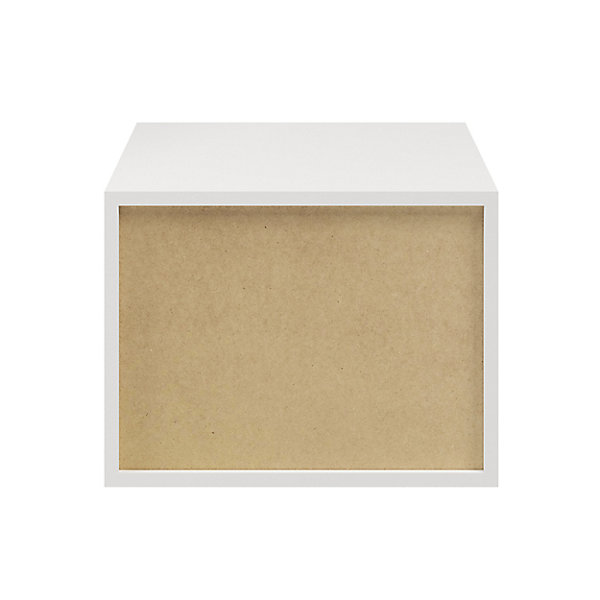 Caisson blanc GoodHome Atomia H. 37,5 x L. 50 x P. 45 cm