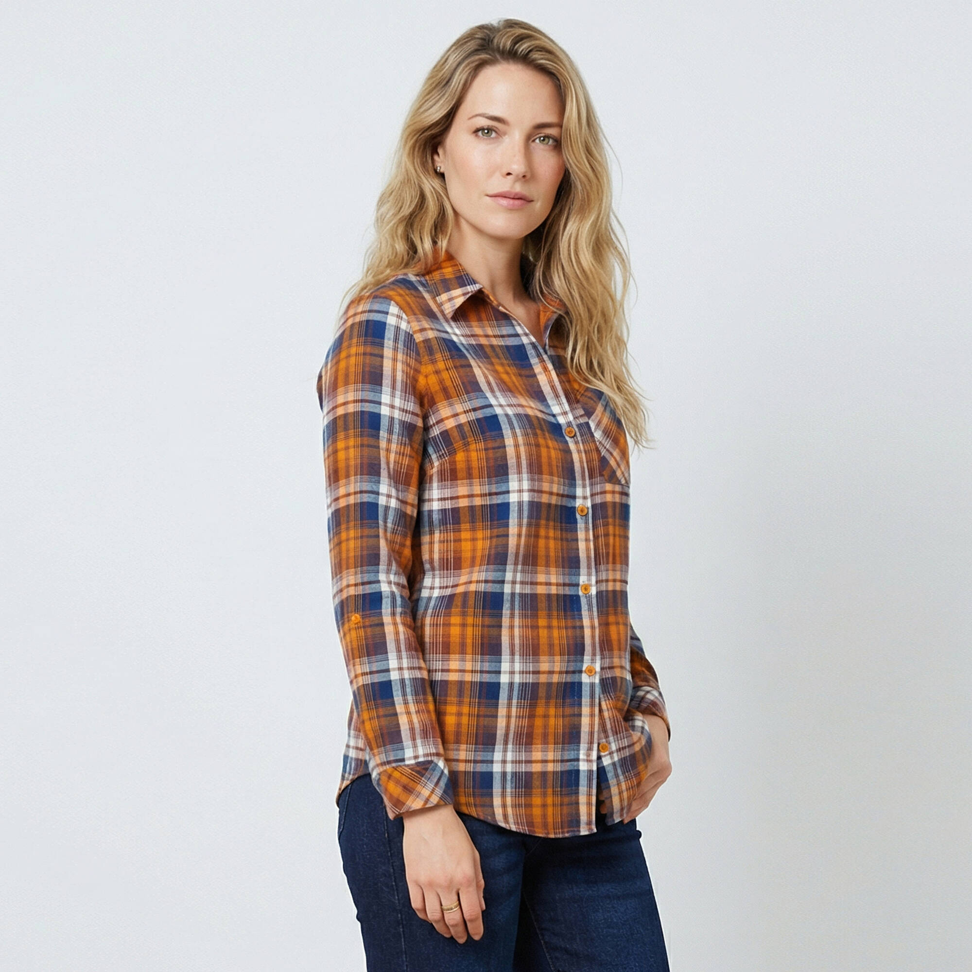 Chemise flanelle à carreaux