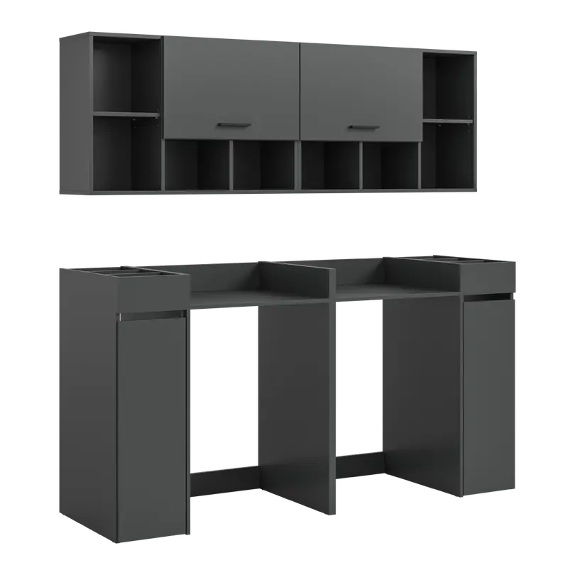 Waschmaschinenschrank 6-teilig Free