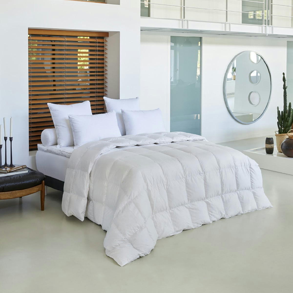 - Couette Galaxie Light - 90% duvet d'oie - Tempérée 240x260 cm - Drouau