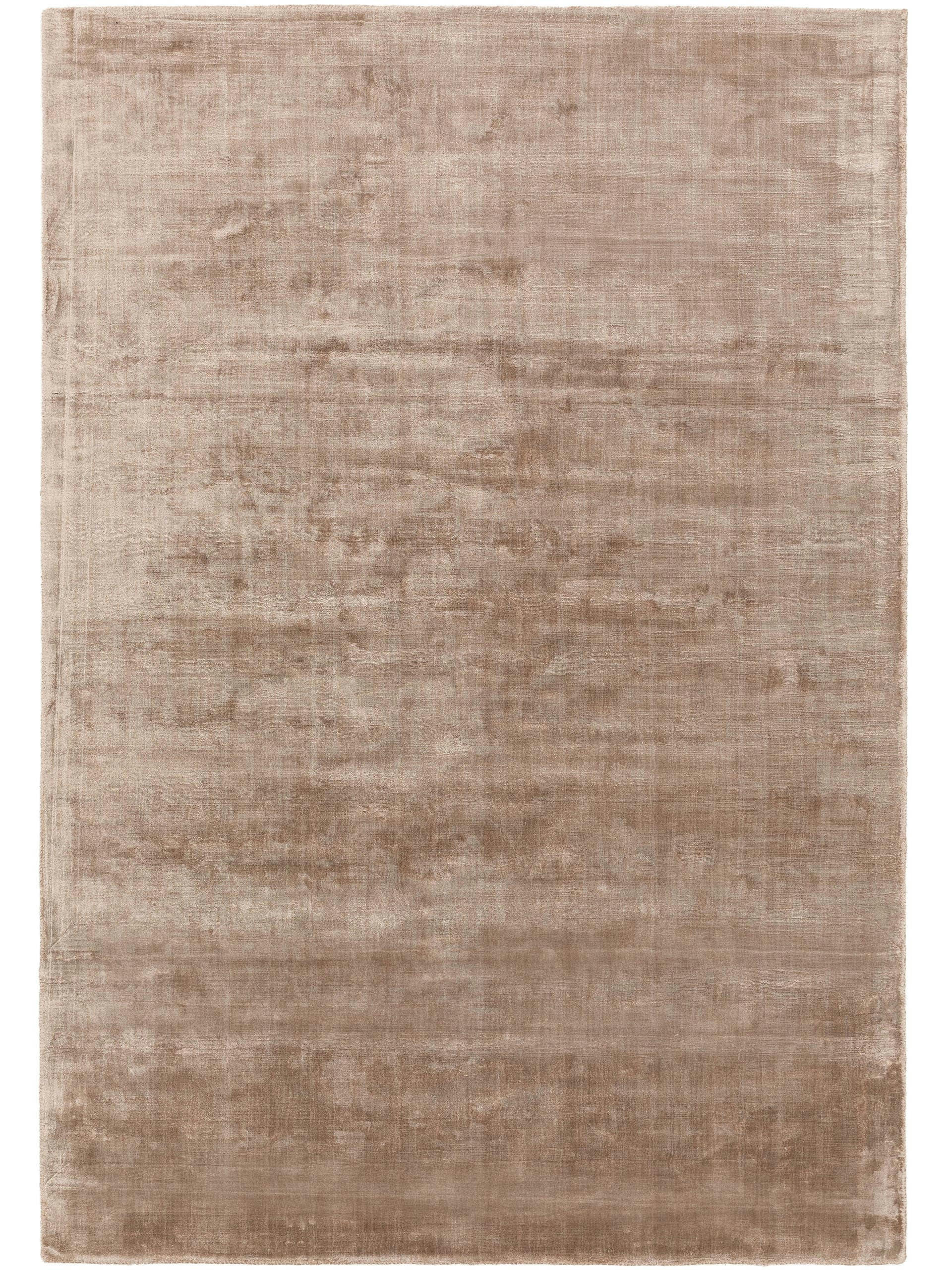 NELA - Tapis en viscose taupe 120x170
