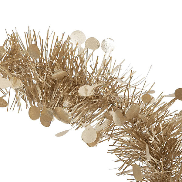 Guirlande de Noël pastille 100x4x2m nude - Atmosphera