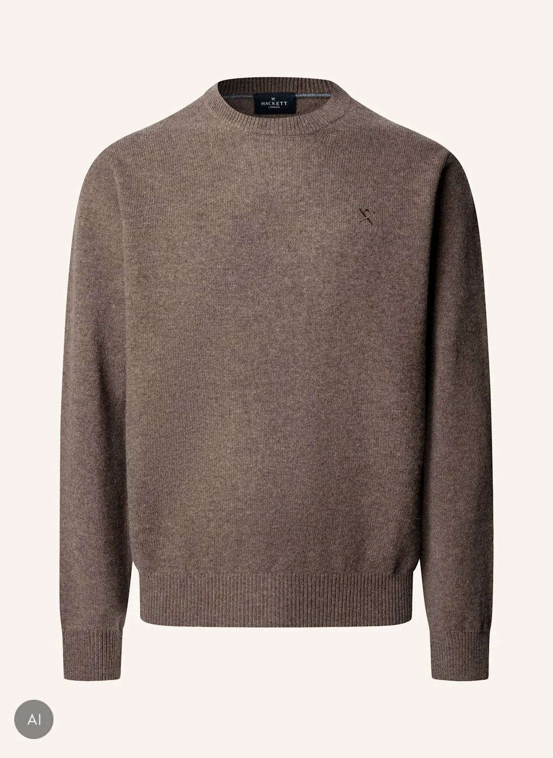 HACKETT LONDON Pullover LAMBSWOOL CREW