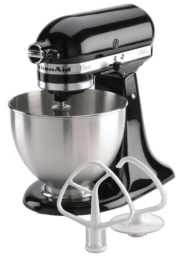 KitchenAid® 4.5 Quart Classic Series Tilt-Head Stand Mixer, Onyx Black