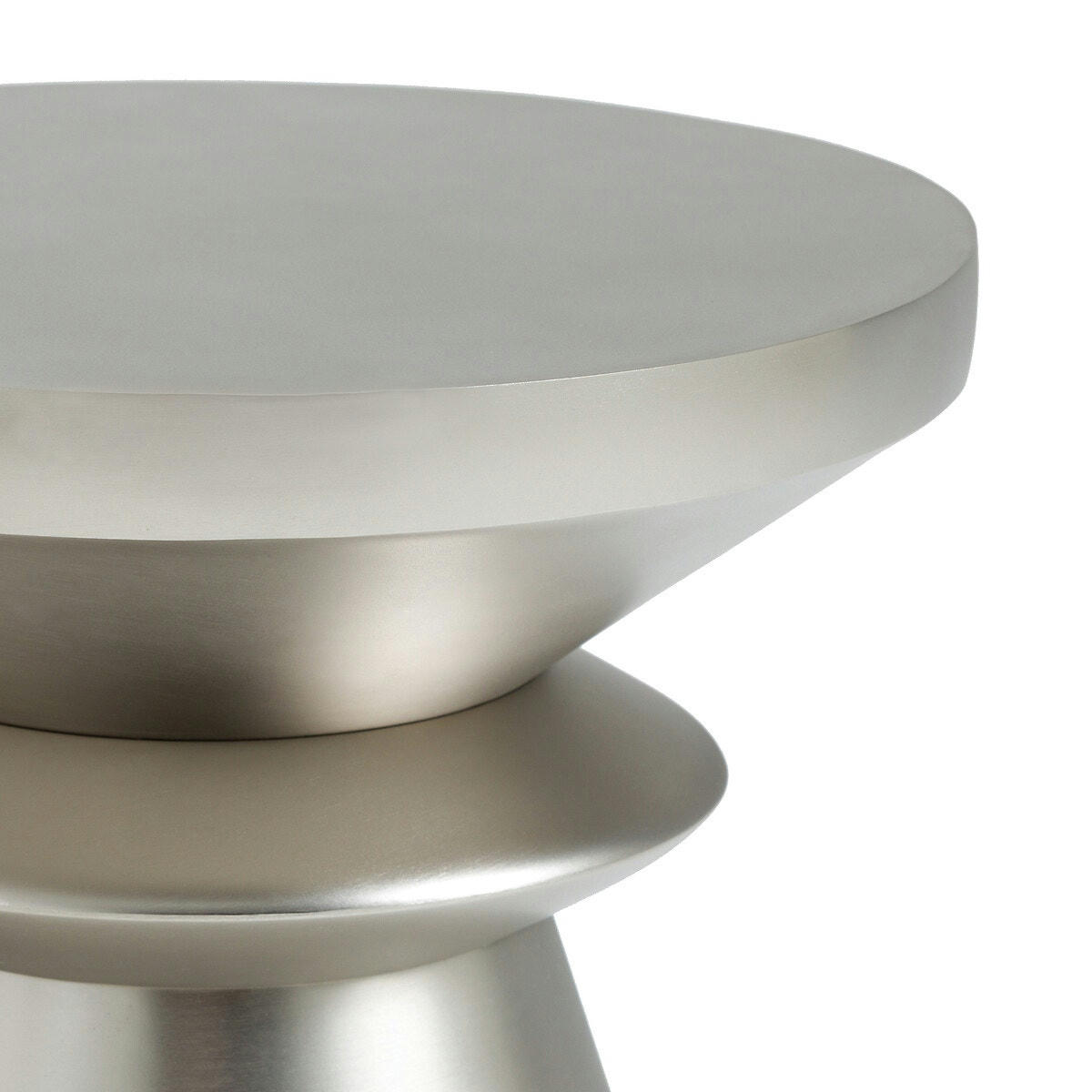 Bout de canapé fonte aluminium, Alban