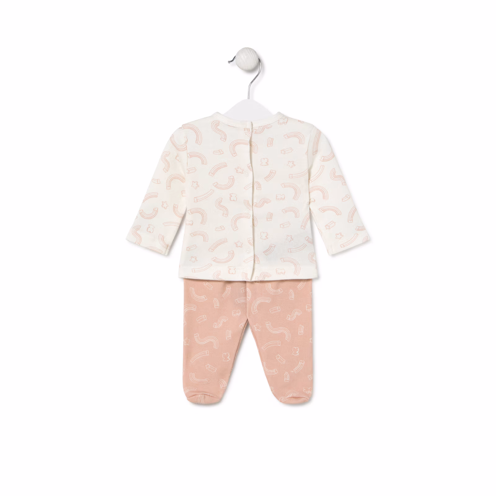 Conjunto de bebé de recién nacido Arc rosa