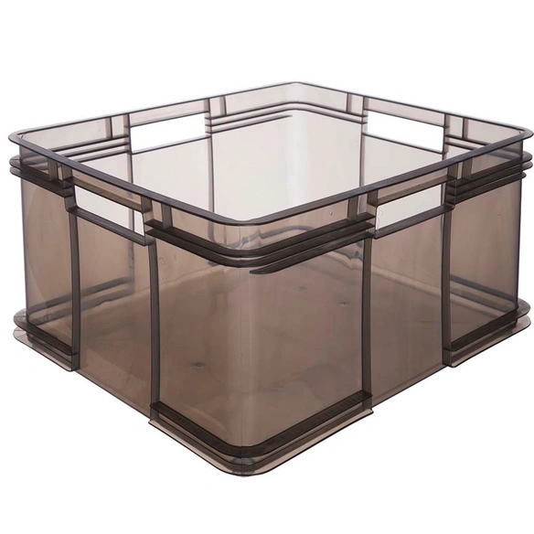 Eurobox »Bruno«, 54,0L 52x43x28 cm crystal grey