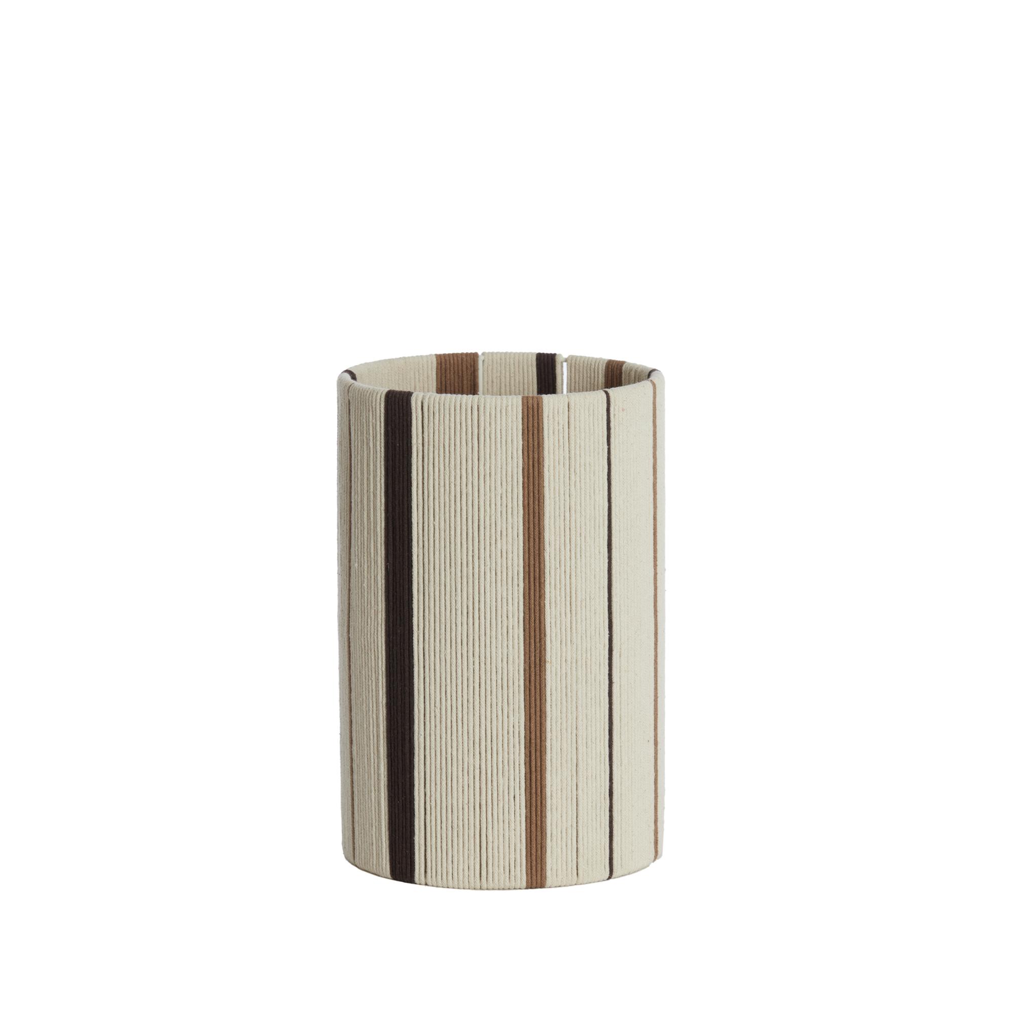 Light & Living lampenkap Medan - wit - 20x20x30cm