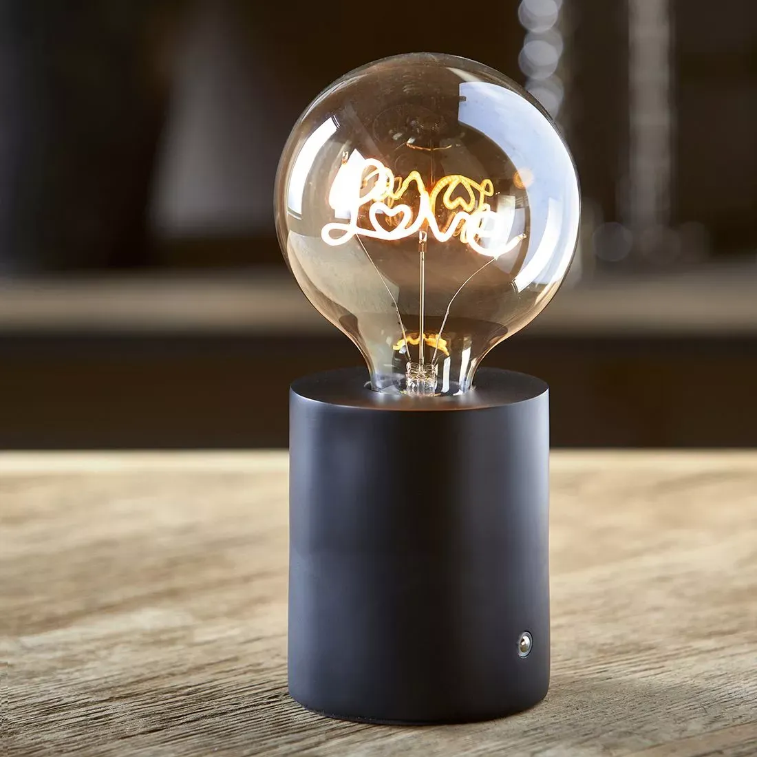 Lampa stołowa Led RM Lea Love Bulbe