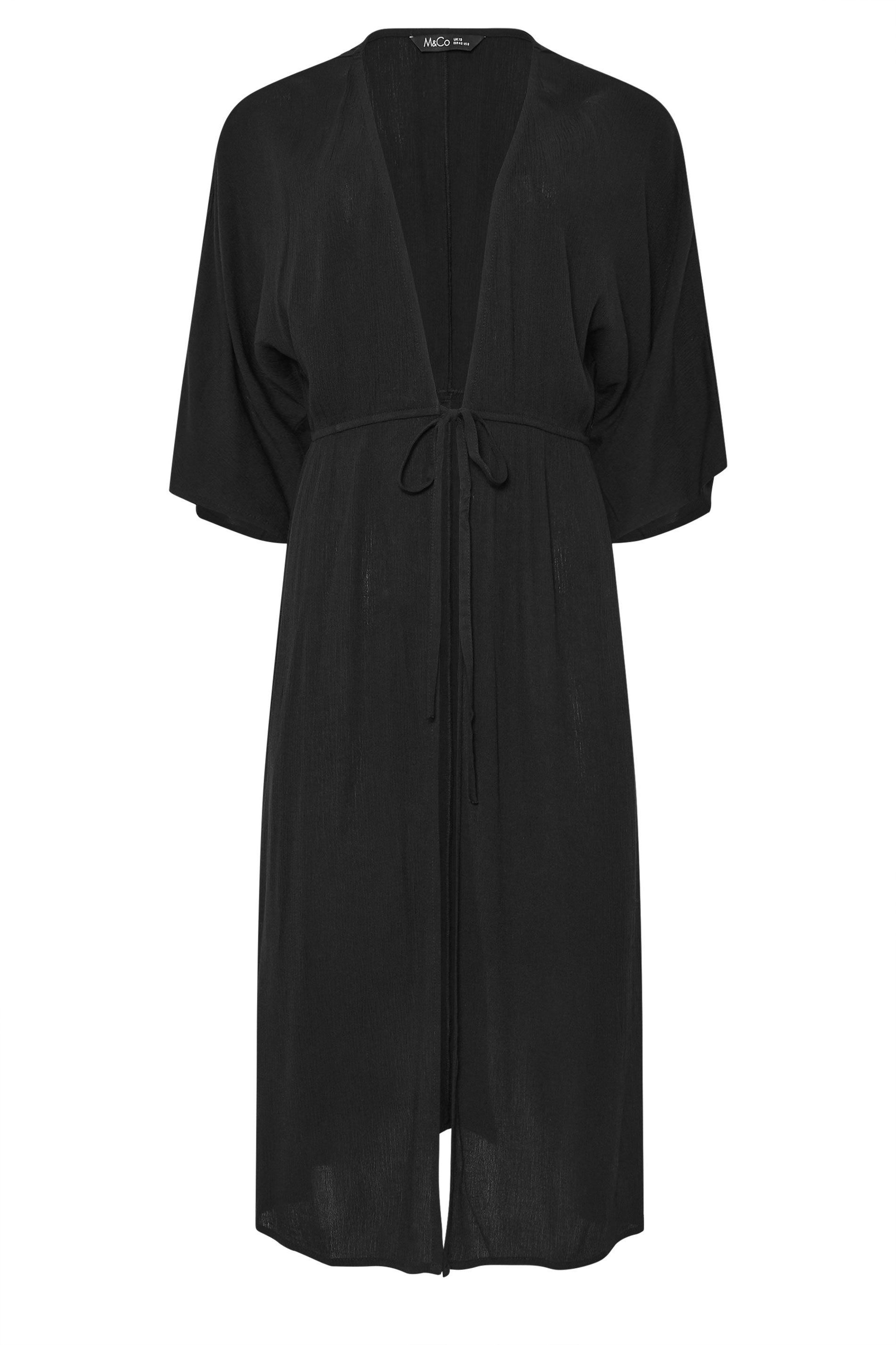 M&Co Crinkle Longline Kimono