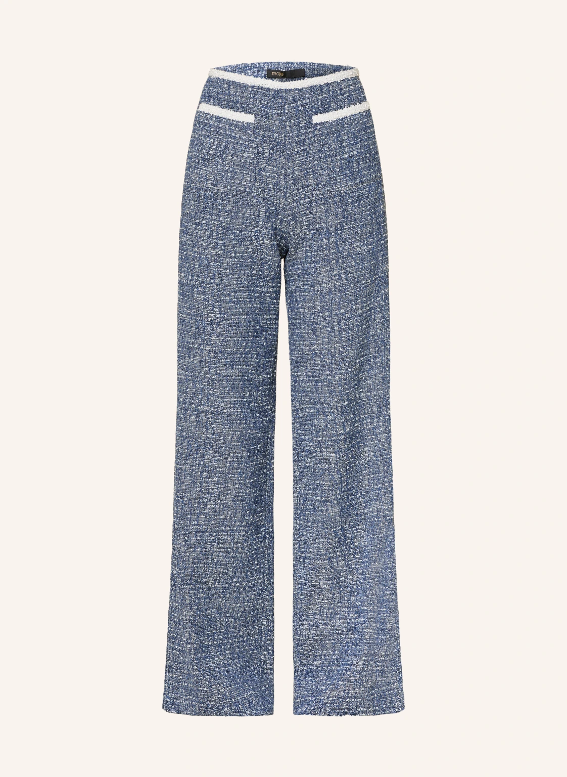 maje Marlenehose aus Bouclé