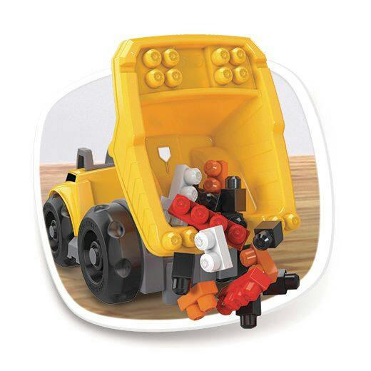 Mega Bloks® CAT® Large Dump Truck, 25 pcs, Age 1+