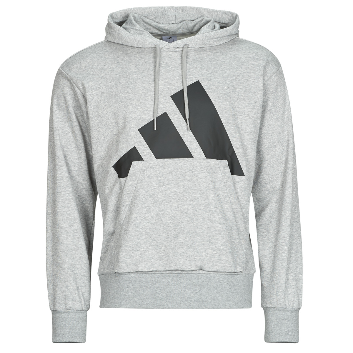 adidas - Essentials Big Logo French Terry Hoodie - Grey