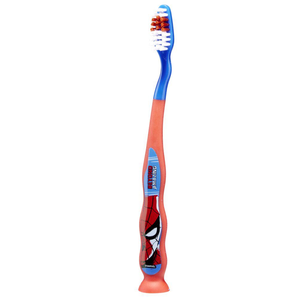 Brosse à dents enfant Spiderman Mr White à ventouse