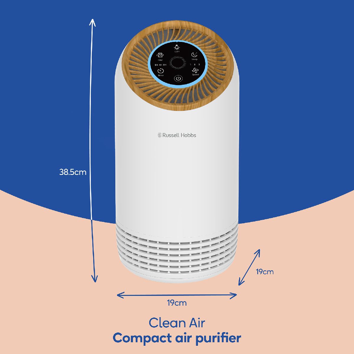 Russell Hobbs Clean Air Compact 2 Air Purifier
