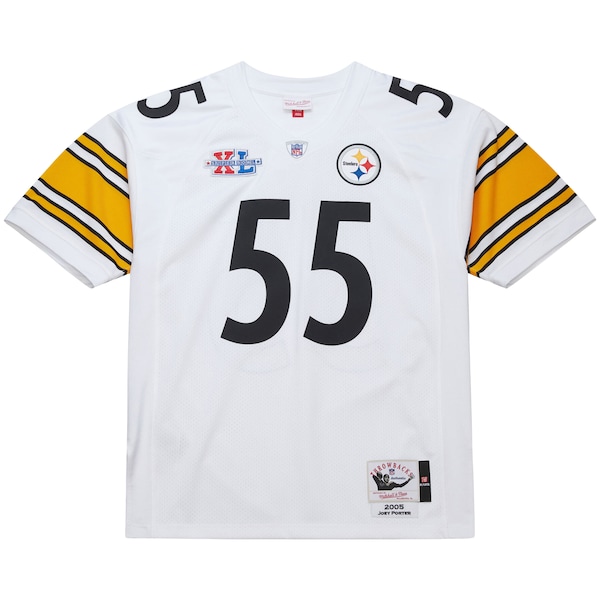 Joey Porter Pittsburgh Steelers  2005 Authentic Throwback Retired Player Jersey - White
